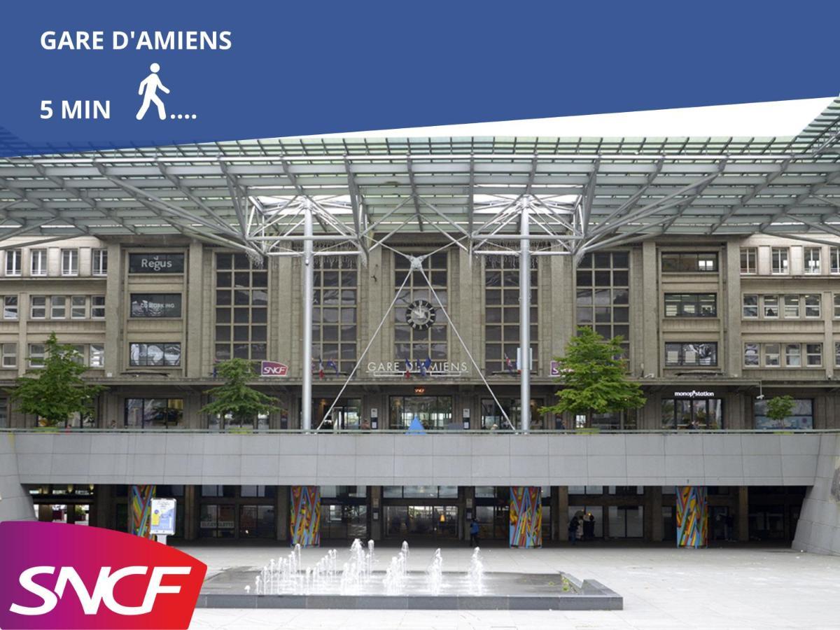 Spa sous les étoiles - Cinéma - Netflix - Parking - Gare Amiens Extérieur photo